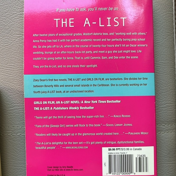 The A-List book series by Zoey Dean - Picture 10 of 10
